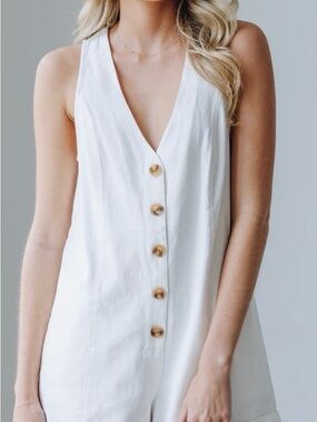 Show Me Your MuMu white romper